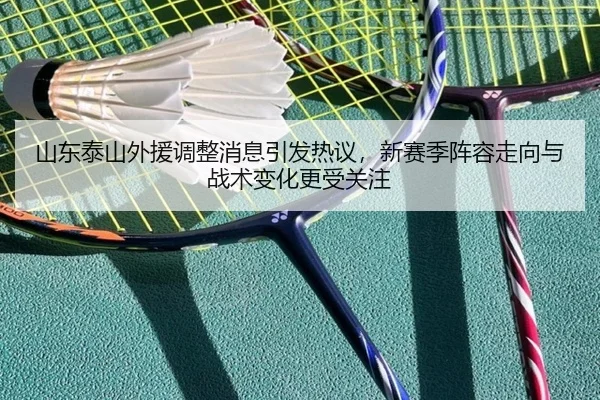 山东泰山外援调整消息引发热议，新赛季阵容走向与战术变化更受关注（dbdianzi）